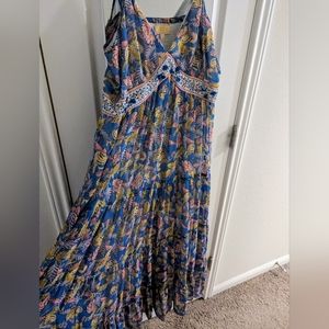 Anthropologie maxi summer dress